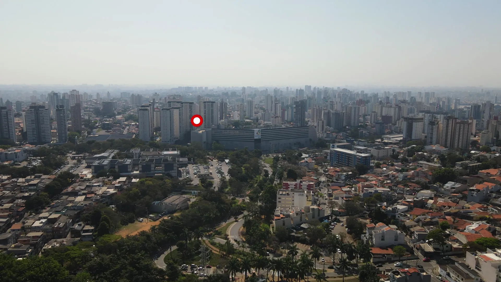 Residencial Talin e a região dos hospitais de Santo André